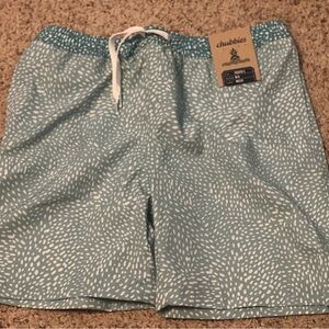 Chubbies Boys L (14/16) Blue Swim Shorts